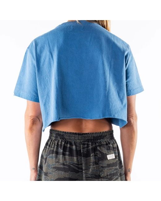 Ariko Blue Beach Crop Tee