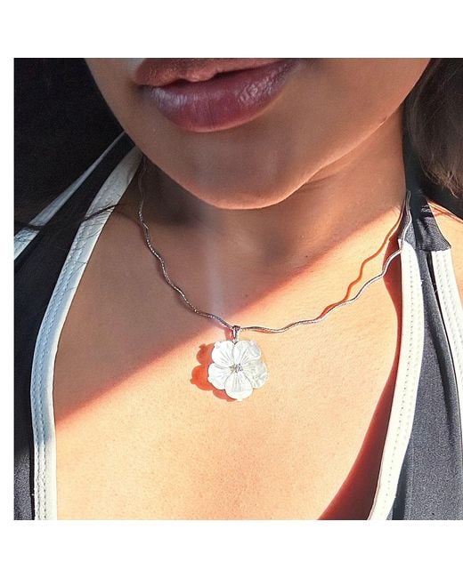 The Link Between Metallic Renata Necklace