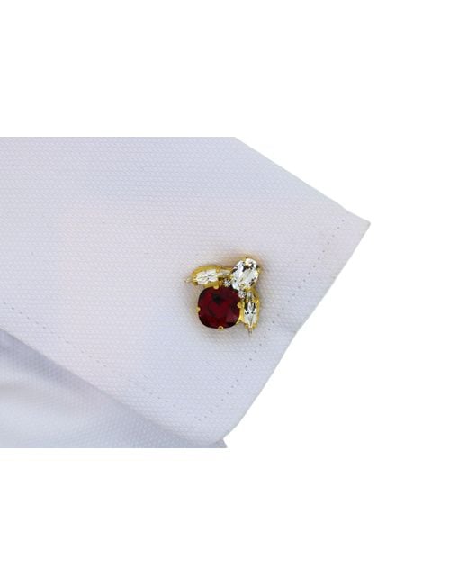 Vicki Sarge Black The Bee Cufflinks for men