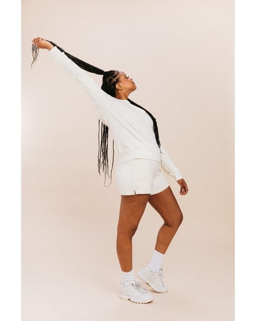 Ocio Leisurewear White Classic Softcore Crew