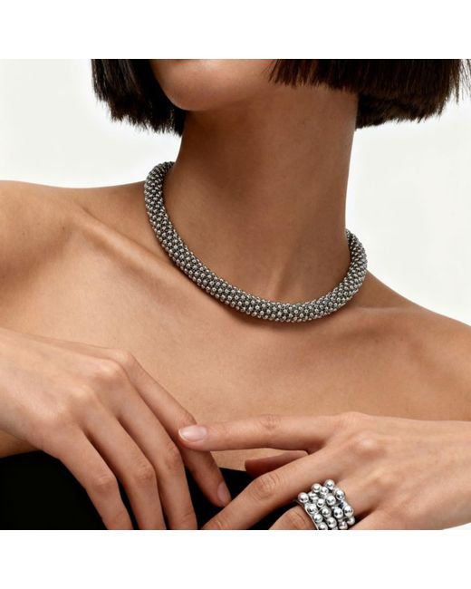 By Virgo Metallic Caelia Necklace
