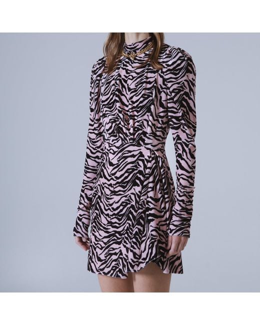 SVETA Milano Black London Velvet Dress