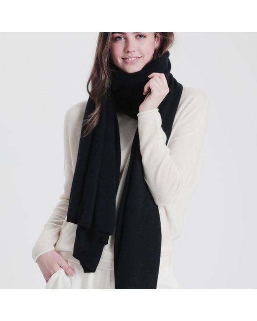 tirillm Blue Alfie Big Cashmere Scarf
