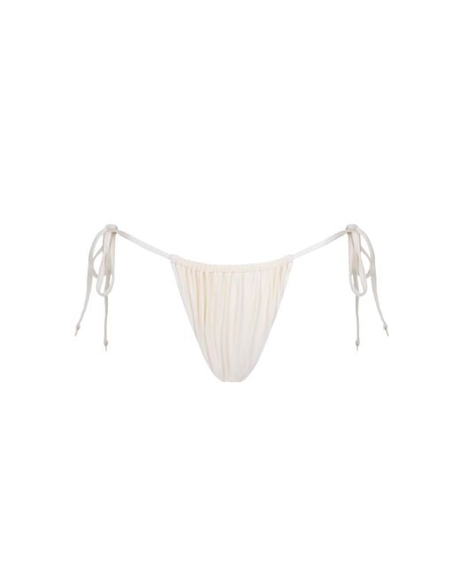 Thaynne Swimwear Llc White Trancoso Bottom