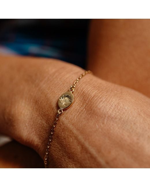 Zoe & Morgan Metallic Secret Society Of Shell Lovers Bracelet