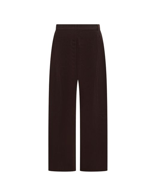 Nooki Design Brown Claudia Barrel Leg Jeans