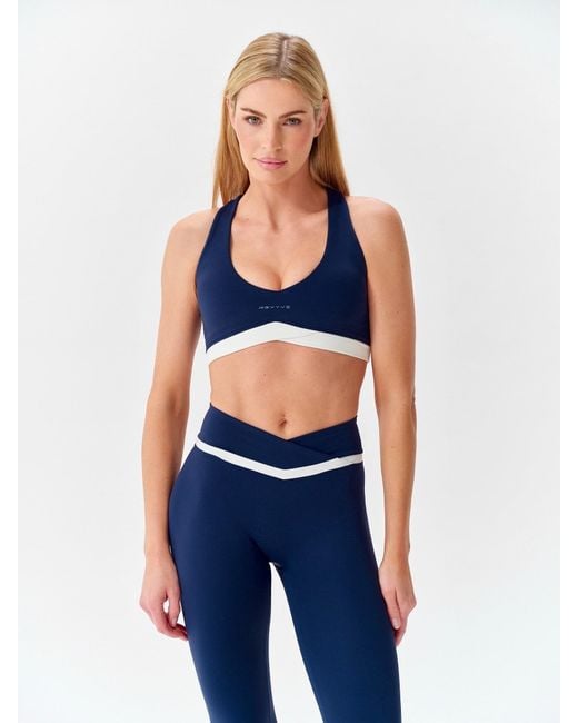 Revyve Active Blue Midnight Scoop Bra