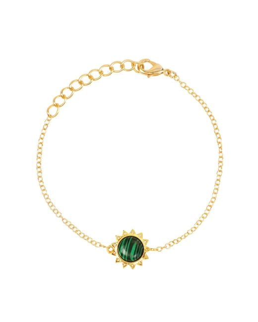 Lila Rasa Green Malachite May Birthstone Harmonize Energy & Radiate Well-Being. Jewellery Set Necklace, Earrings & Bracelet
