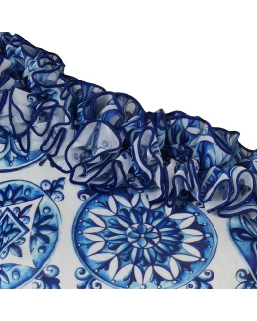 Nur Karaata Blue Alexis Bleu Blanc Bikini Set