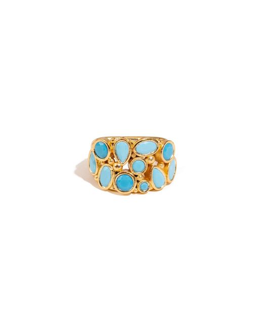 Ebru Jewelry Blue Dream Adjustable Ring