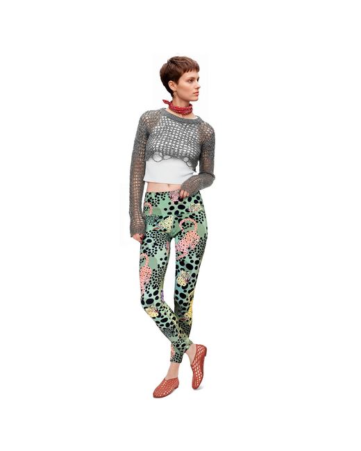 Pitaya Yoga Green Neutrals Ms Chee Leggings
