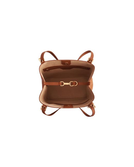 Orange Cube Brown Dusk Mosaic Mini Tote