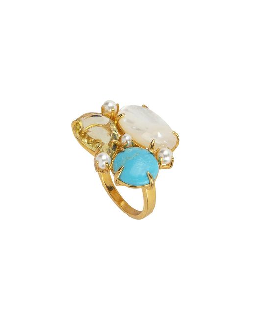 Bounkit Metallic Agathe Ring