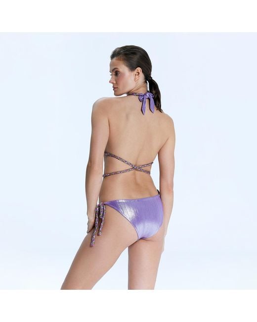 Nur Karaata Purple Nikki Bikini Set