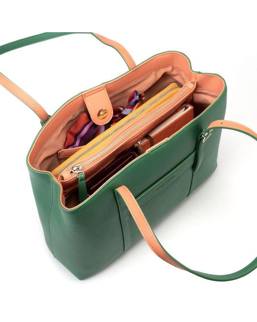 CAMPO MARZIO Roma 1933 Green Blair Shoulder Bag