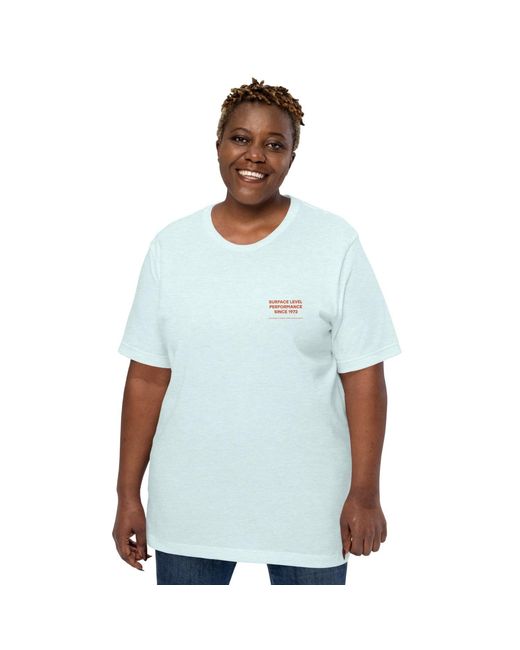 Anchor and Crew Blue Ice Personal Best-Ish Swimming League Organic Cotton T-Shirt