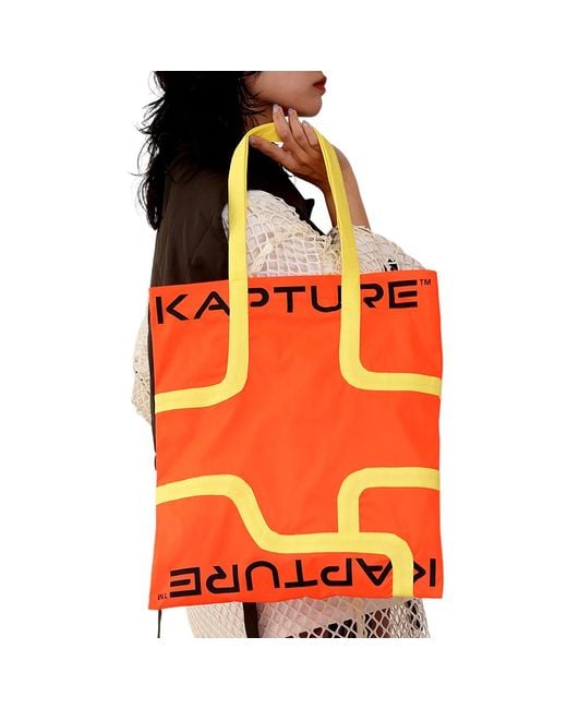 Kapture Red Nue Tote Bag