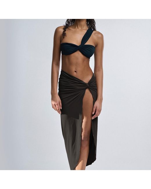 Veroni Swim Black Onyx Sarong Skirt
