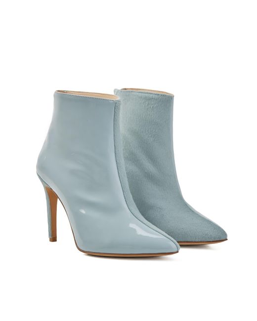 Rosamund Muir London Blue Paulina Powder Boots
