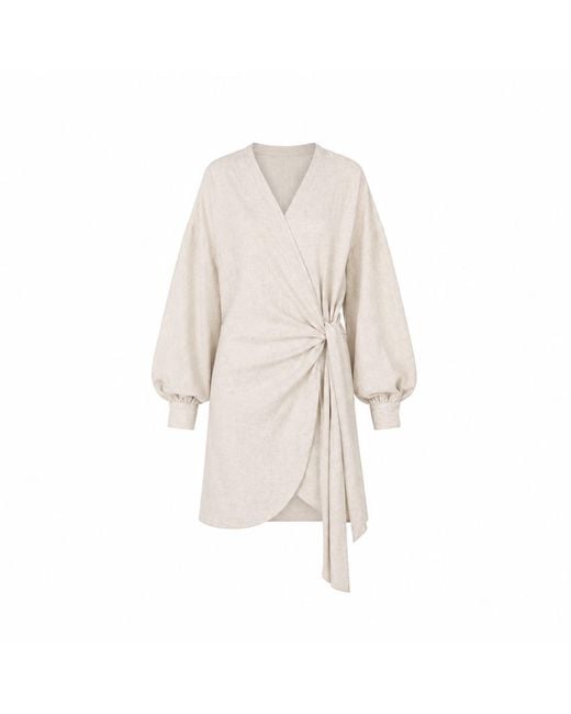 Nola Neutrals Heta Dress Natural