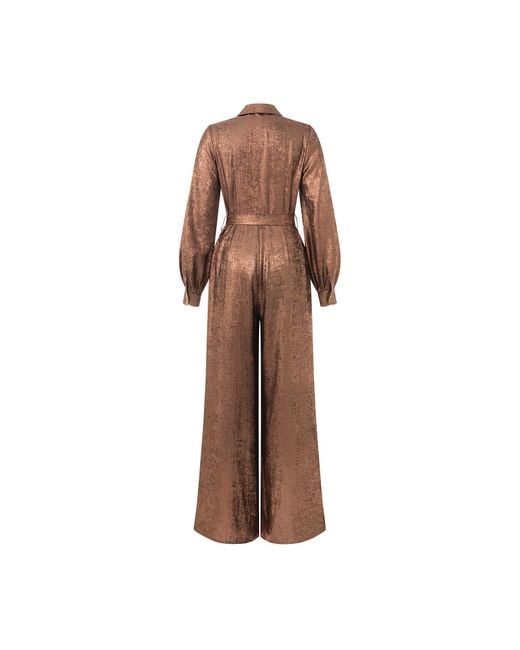 Emma Wallace Brown Camilla Jumpsuit