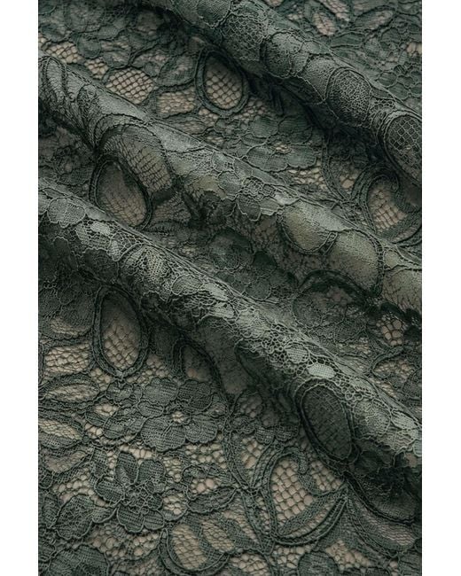 Mandarano Gray Siena Lace Dress