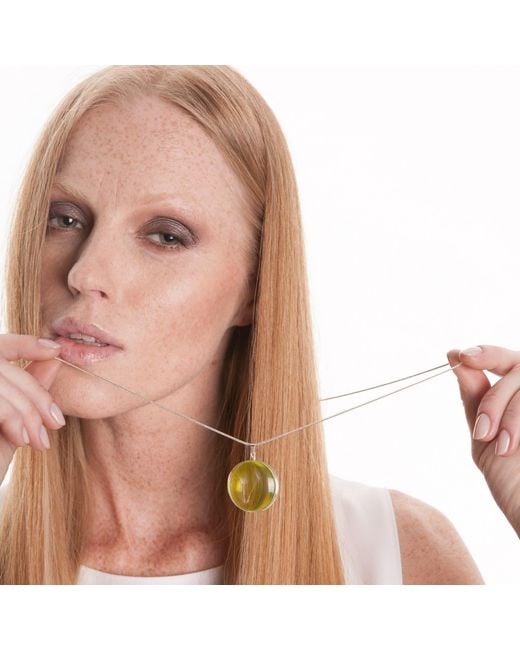 Laura Daili Green A Wish – Glass Pendant
