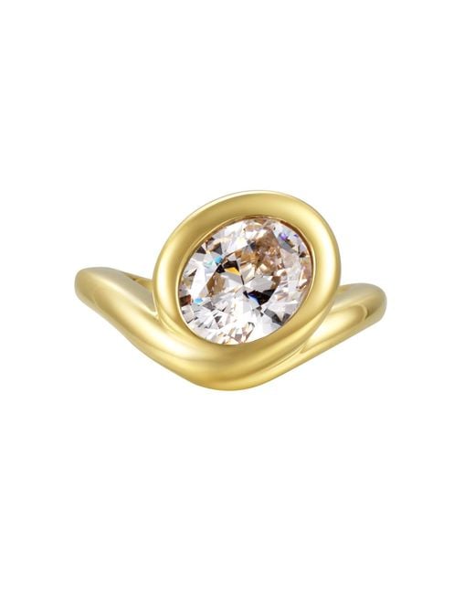 Onewildone Metallic Bonjour Mon Amour Ring