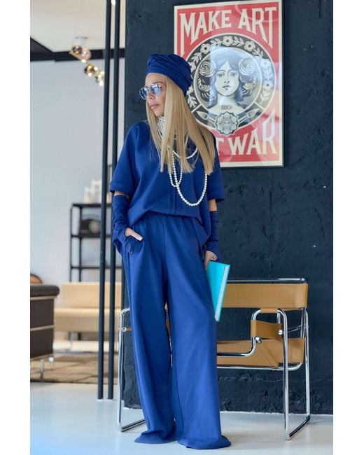 Clothes by Locker Room Blue Three-Piece Set