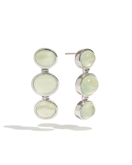 Stone Fruit Metallic Pulp Earrings