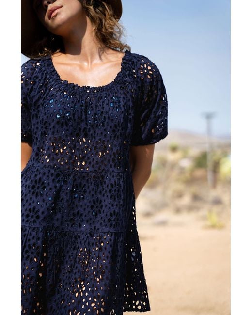 Change of Scenery Blue Nellie Top