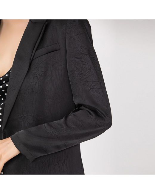 Smart and Joy Black Blazer Long