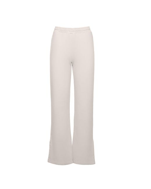 Ocio Leisurewear White Neutrals Flare Pant