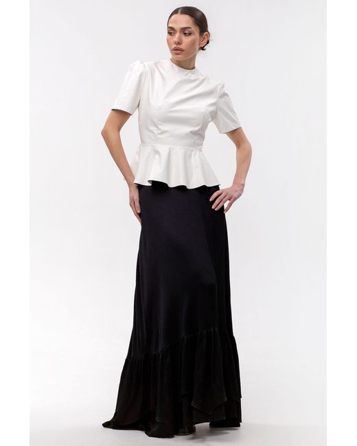 Maison Bogomil Black Flamenco Skirt