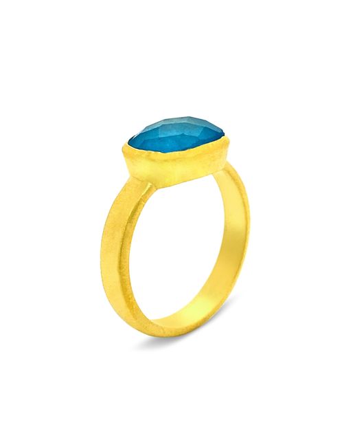 GEM BAZAAR Blue Paradise Ring
