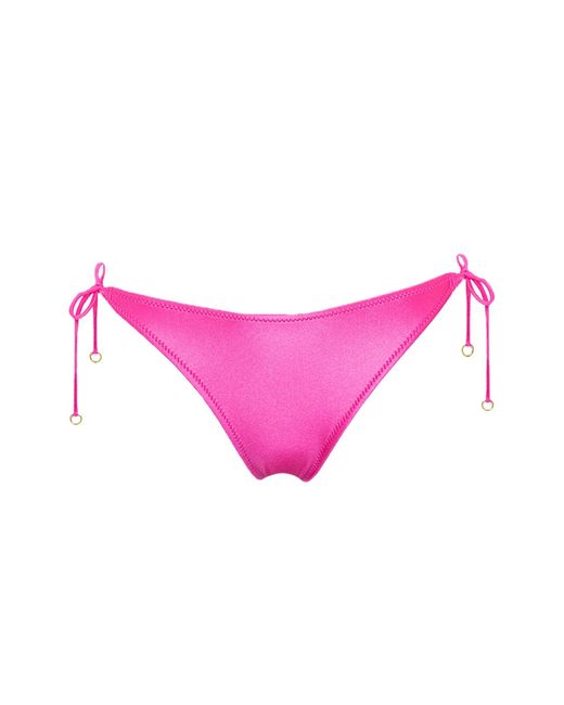 Aulala Paris Miss Enthusiastic Shiny Bikini Bottom in Pink Lyst