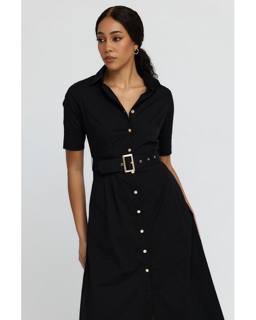 Why Mary Blue The Kate Midi Shirt Dress