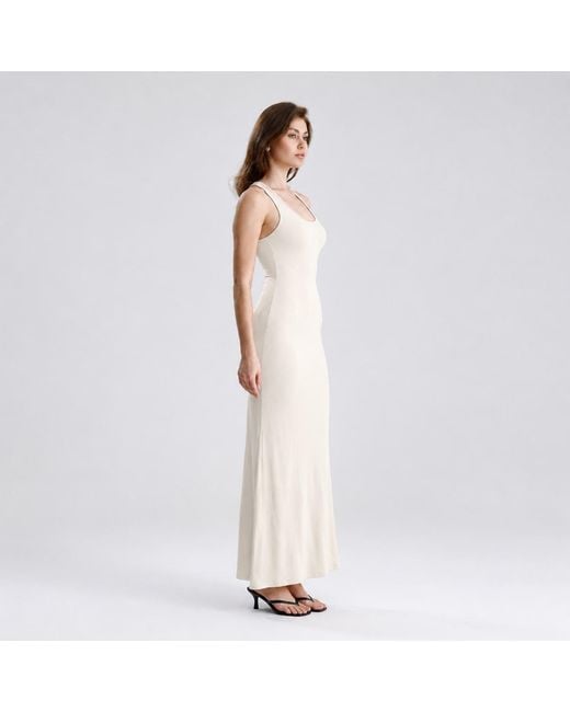 Maison De Gala White Neutrals Aria Ivory Dress