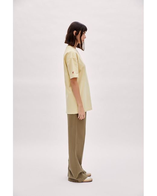 Pcfg Natural Neutrals Destroyed Logo Tee
