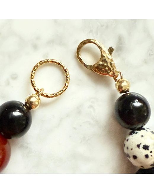 Larsuu Black Midnight Flame Necklace