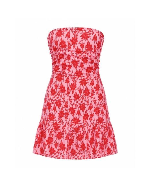 Mind Traveler Red Mafalda Dress