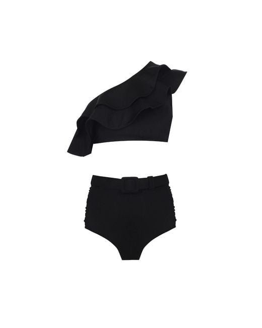 Nur Karaata Black Cliantha Bikini Set