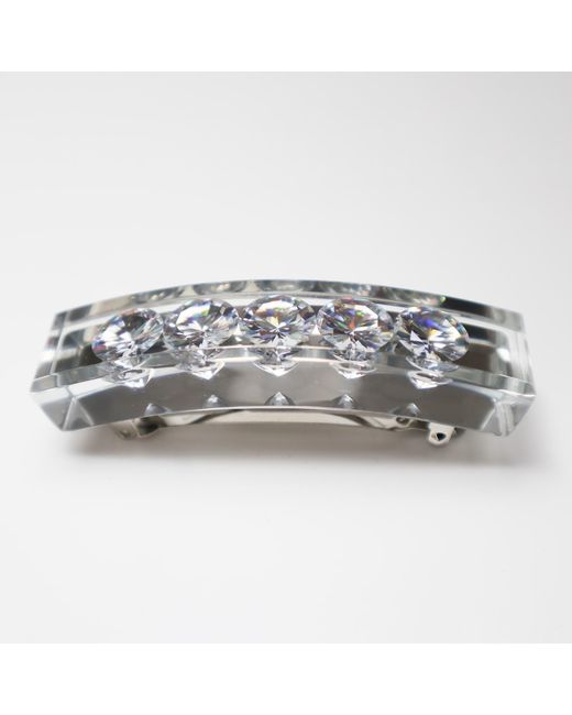 Iostudio Gray Jewelry Barrette Happiness