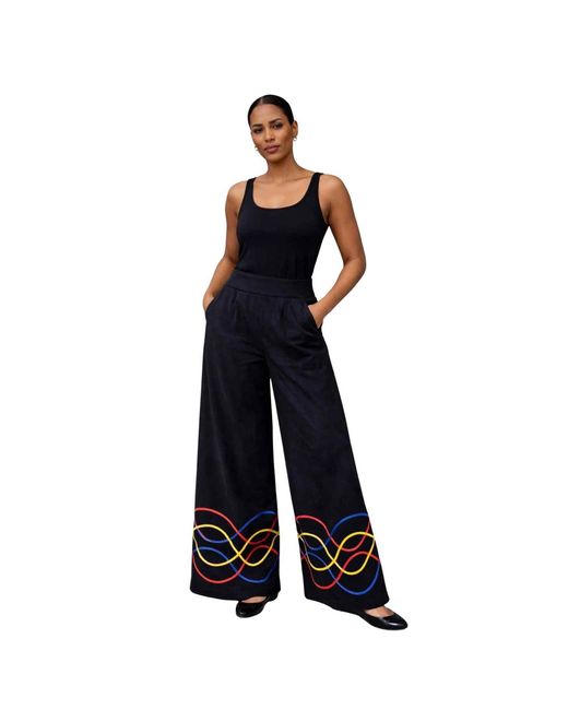 Xclamations UK Blue Shakara Pants