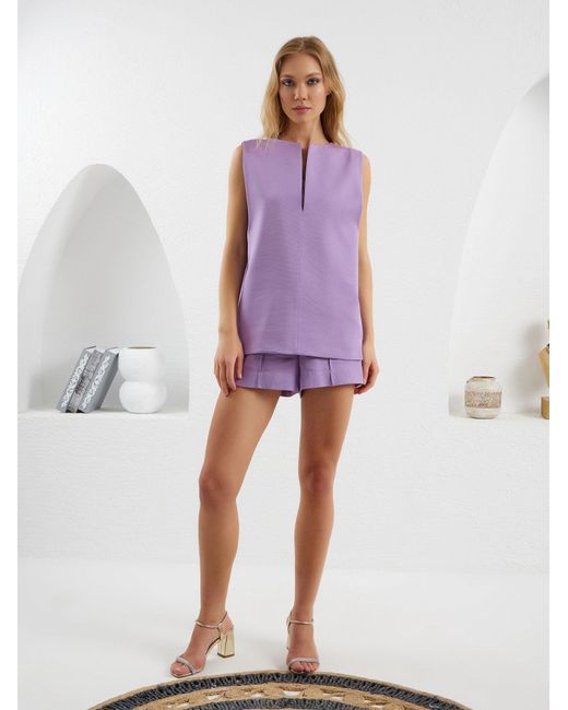 Lumina Eligma Blue The Pear Shirt