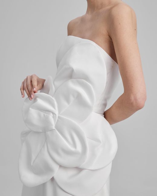 Baé Special Moments Gray Eve Dress + Flower