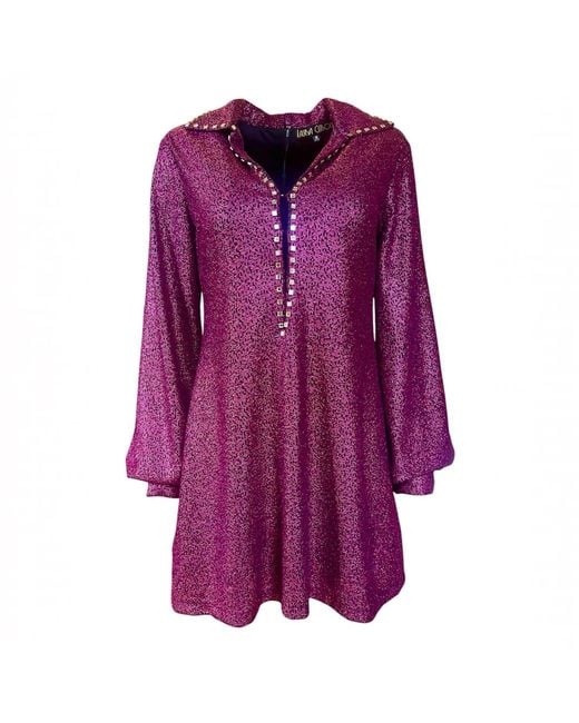Laura Citron Purple Fuchsia Fever Dress
