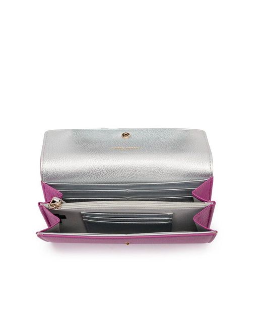 CAMPO MARZIO Roma 1933 Purple Ellen Wallet