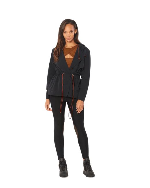 Bennu Black Ruth Rain Jacket