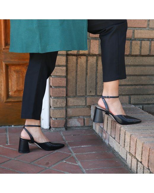 Alterre Blue Marilyn V Mule